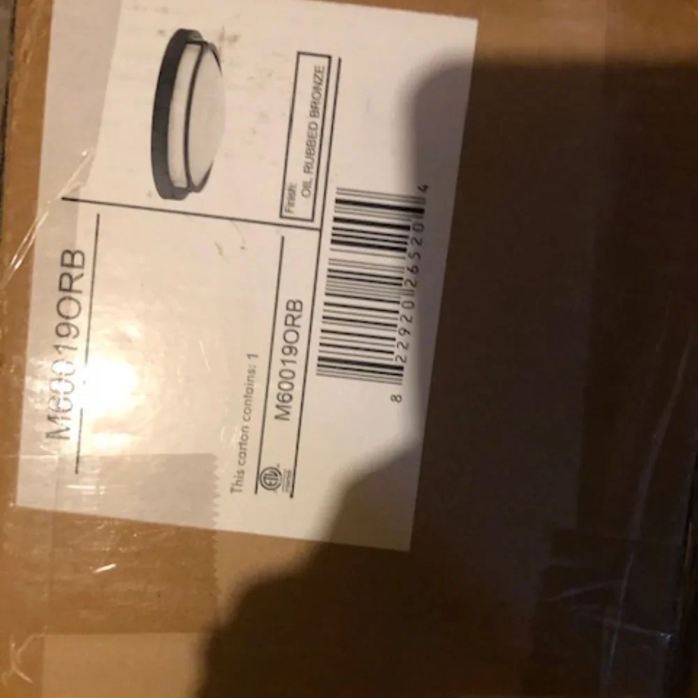 Aaru 2-Light Oil Rubbed Bronze Flush Mounted Light Fixtures (4) - Picture 2 of 2